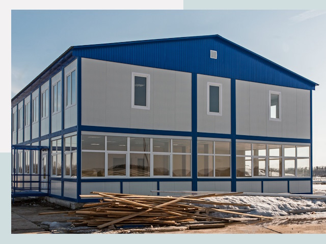 Строительство магазинов в Инте