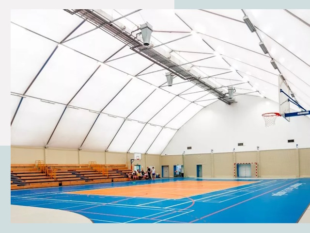 Строительство спортивных залов в Инте