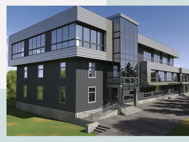 Административные здания в Инте