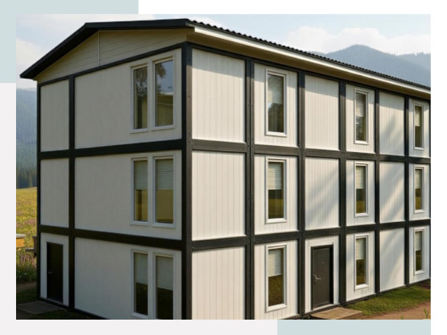 Модульные общежития в Инте