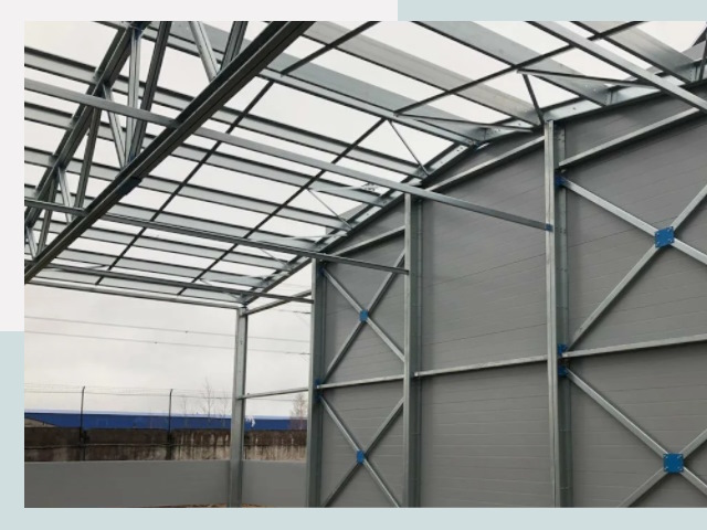 Каркасные ангары от СтальСтрой-Инт по цене от 609 руб.