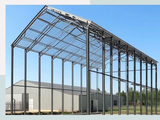 Прямо стенные ангары от СтальСтрой-Инт по цене 609 руб.