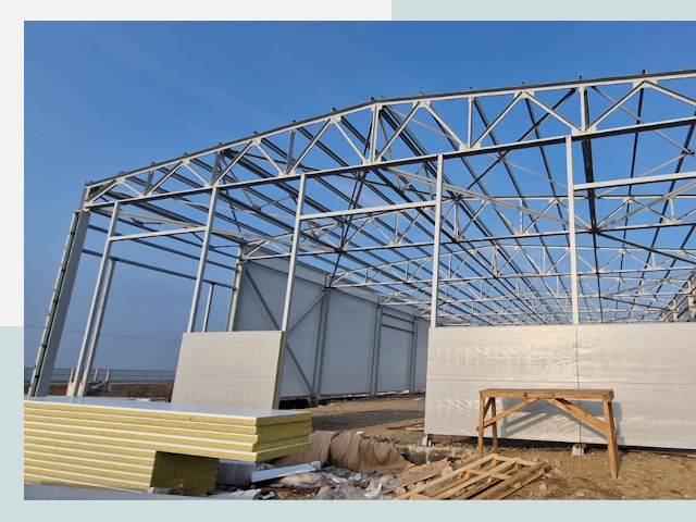 Утепленные ангары в Инта от 609 руб. за м²