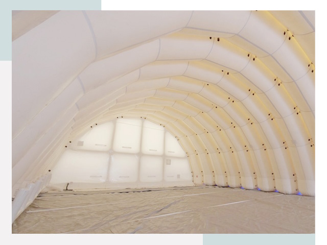 Пневмокаркасные ангары в Инте