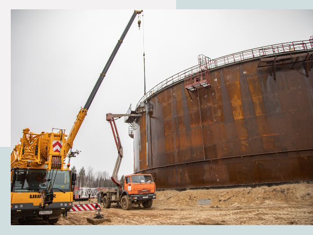 Монтаж резервуаров в Инте от 609 руб. за м³