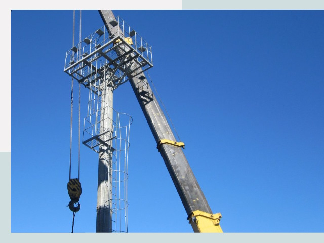 Монтаж осветительных мачт в Инта от 609 руб.