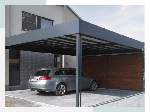 Металлические навесы в Инте