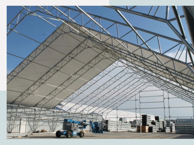 Каркасно-тентовые сооружения от СтальСтрой-Инт по цене 609 руб.