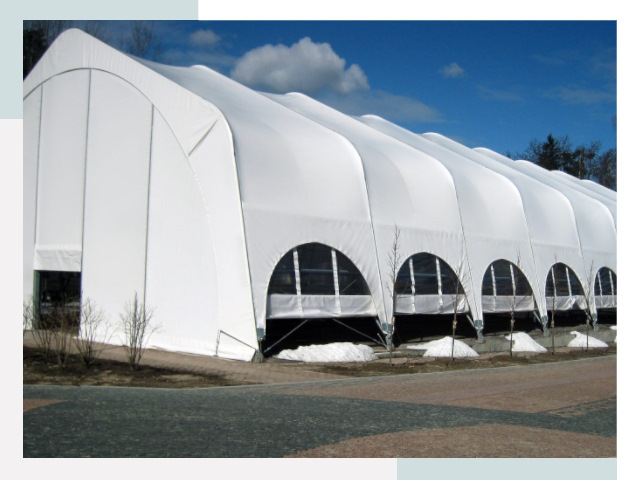 Каркасно-тентовые сооружения в Инте