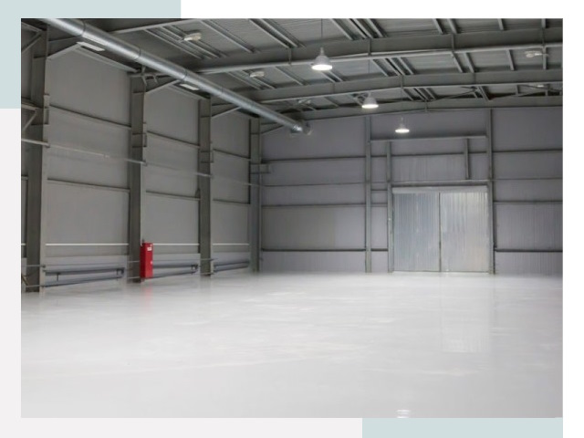 Полы для ангаров в Инте