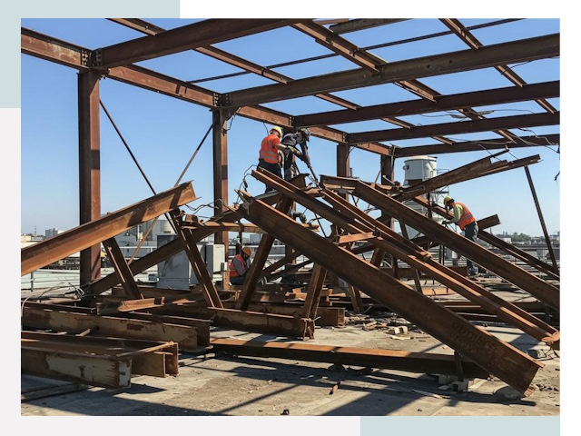 Демонтаж металлоконструкций в Инте от 609 руб.