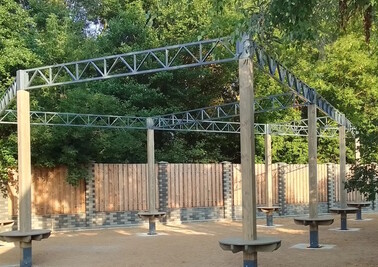 Терраса из металлоконструкций под ключ, проектирование, изготовление и монтаж от СтальСтрой-Инт